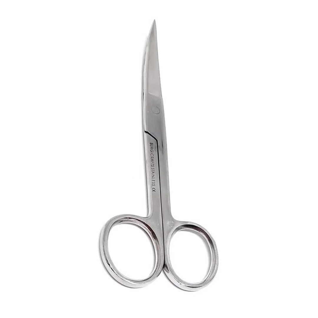 SURGICRAFTS nožnice ohnuté hrotnaté 15cm 6-0053-B