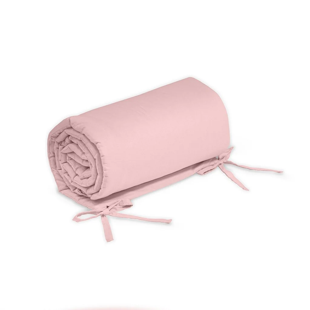 Mantinel ochranný do postieľky TILLY MAX Dusty Pink 360 cm