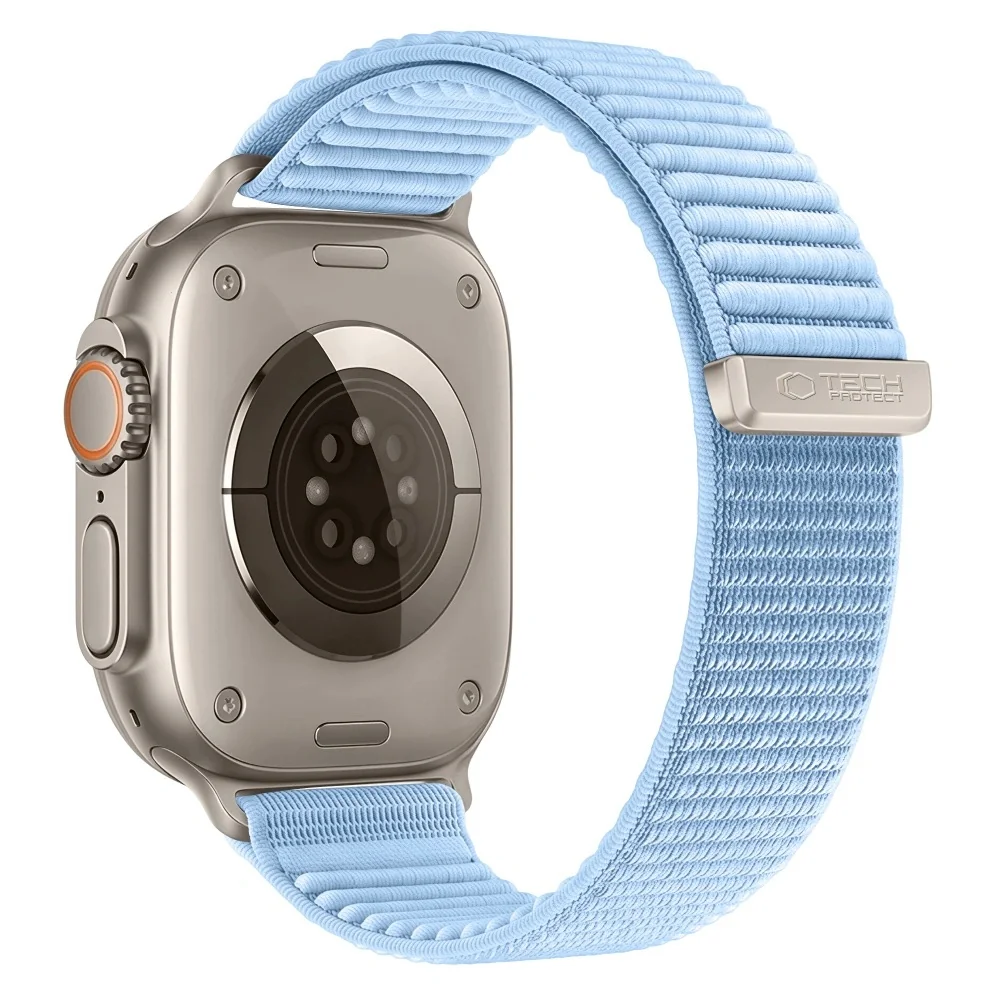 Tech-Protect Nylon Loop remienok na Apple Watch 40/41/42mm, baby blue