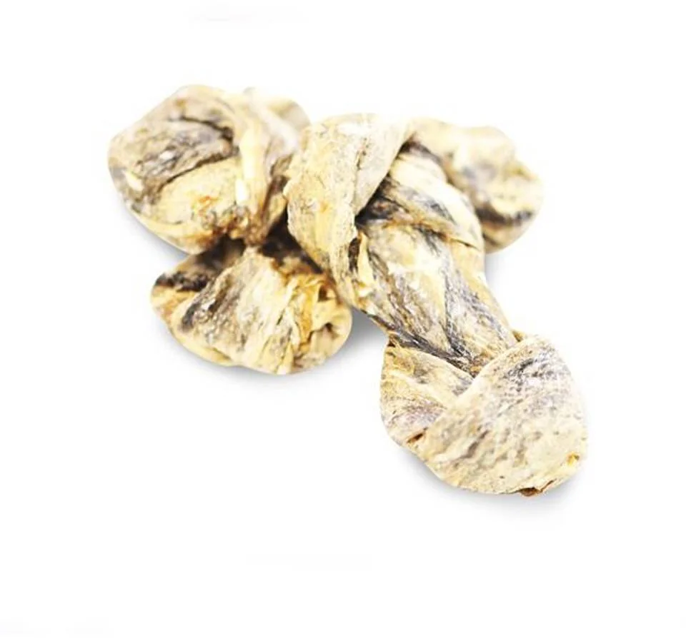 FISH4DOGS Dentálne pamlsky pre psy morská ryba - uzlíky 100g 1×100 g, dentálne pamlsky pre psy