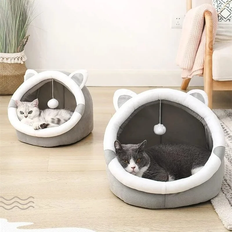 Livefy Cat House pelech pre mačky, sivý