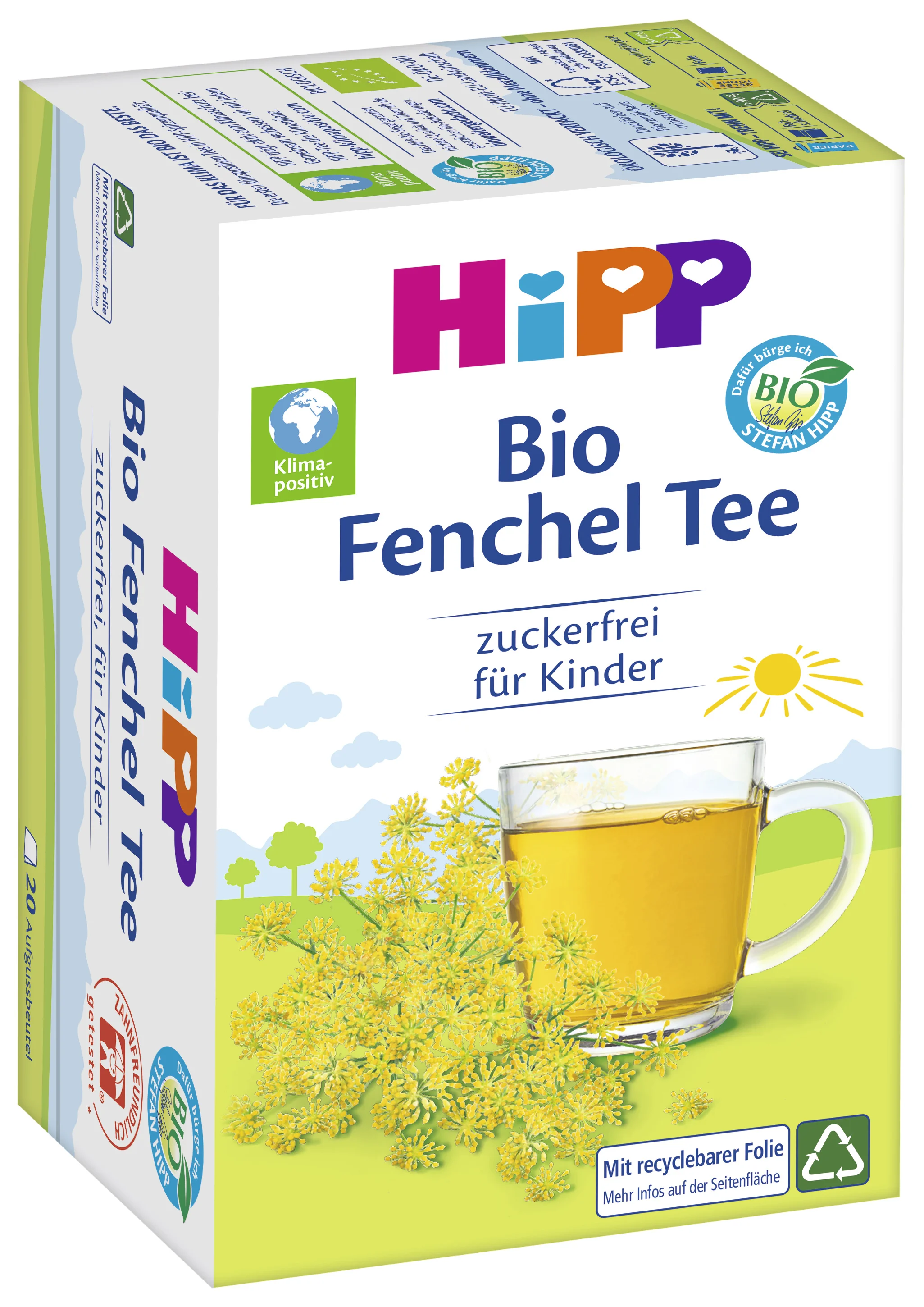 HiPP BIO Feniklový čaj 1 ks