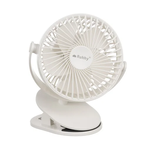 MG Clip bezdrôtový stolný ventilátor, biely