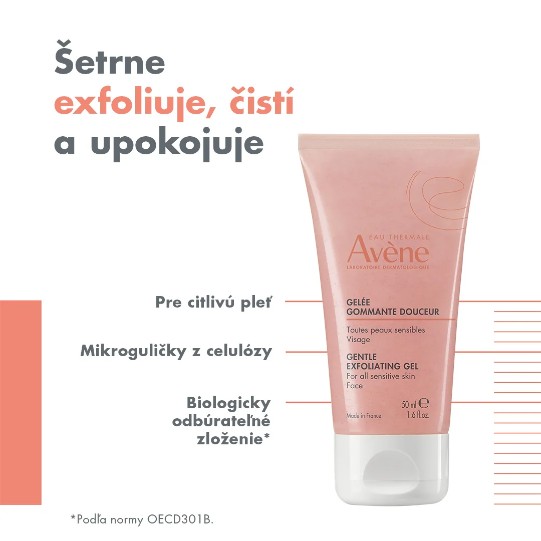 Avène Jemný gélový peeling 50 ml