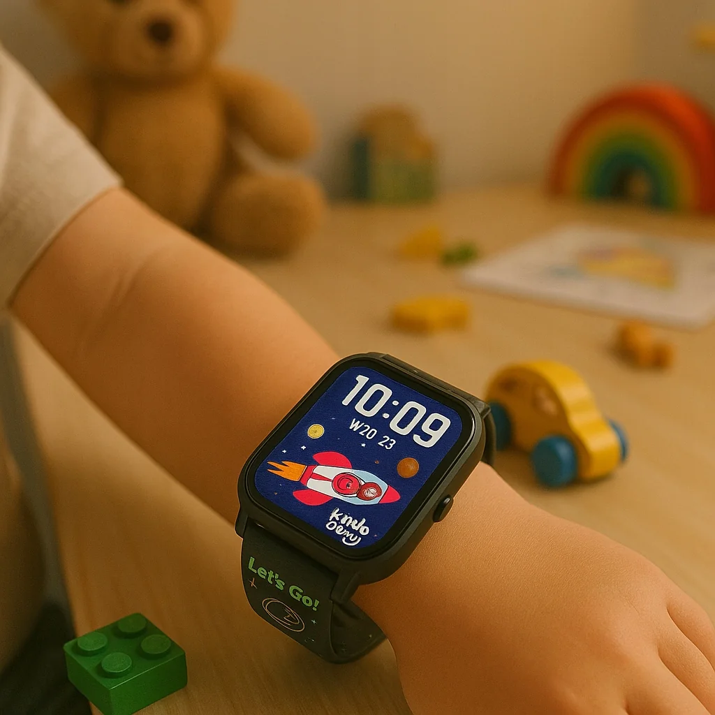 Kiddoboo Detské smart hodinky Black