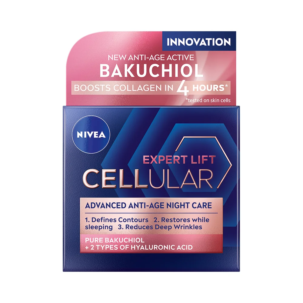 NIVEA Remodelačný nočný krém Cellular Expert Lift, 50 ml 1×50 ml, krém