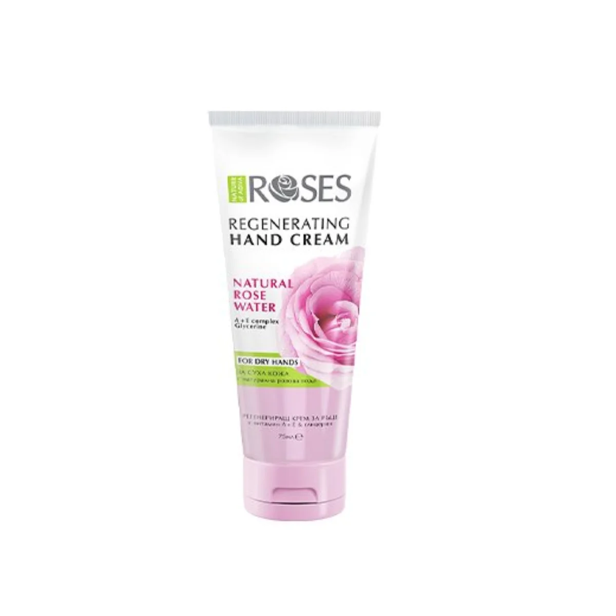 ROSES REGENERAČNÝ KRÉM NA RUKY pre suchú pokožku 75 ml - NATURE OF AGIVA