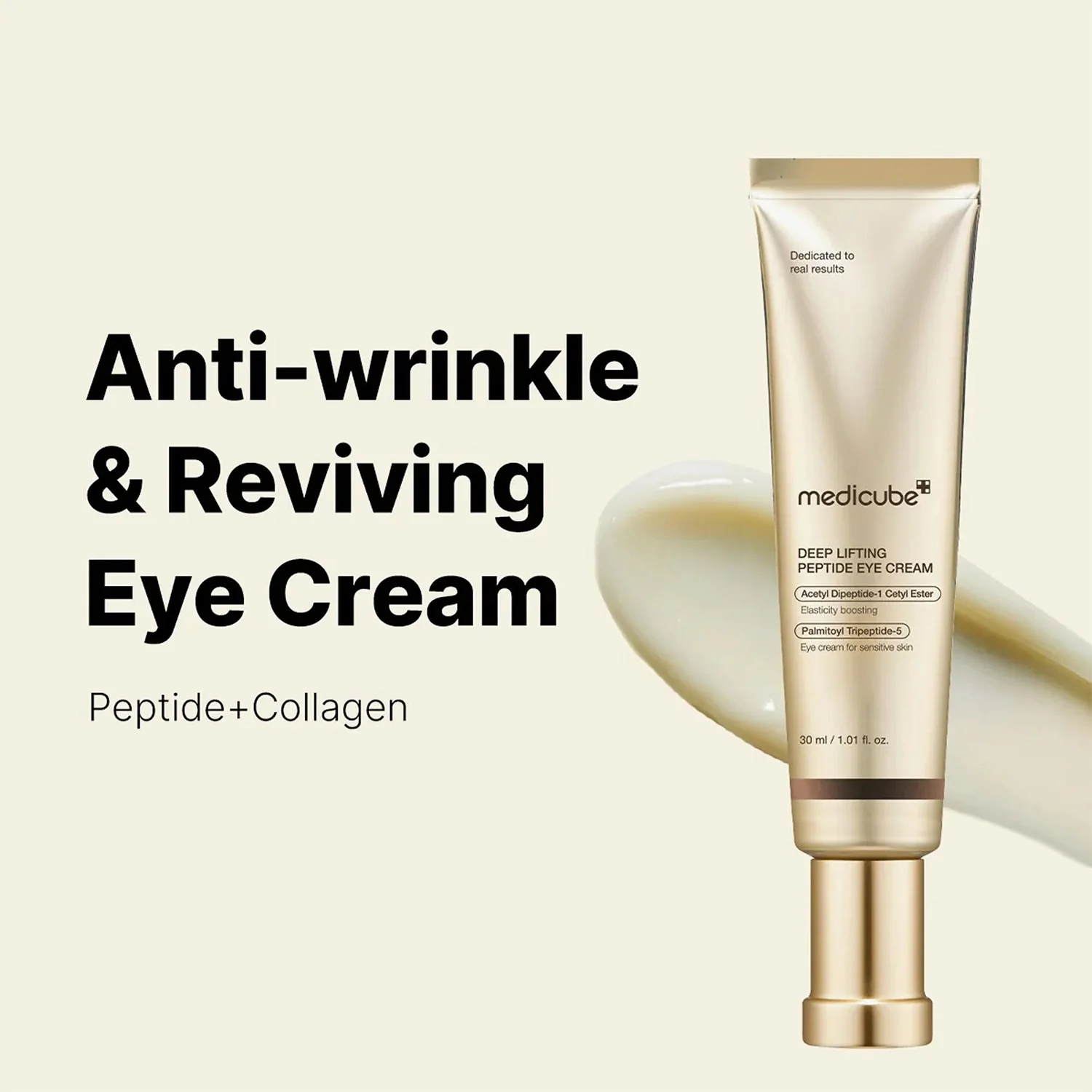 MEDICUBE Deep Lifting Peptide Eye Cream Očný krém s peptidmi 30ml
