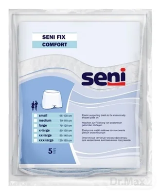 Seni FIX COMFORT XXX-Large 1×5 ks, elastické fixačné nohavičky XXXL