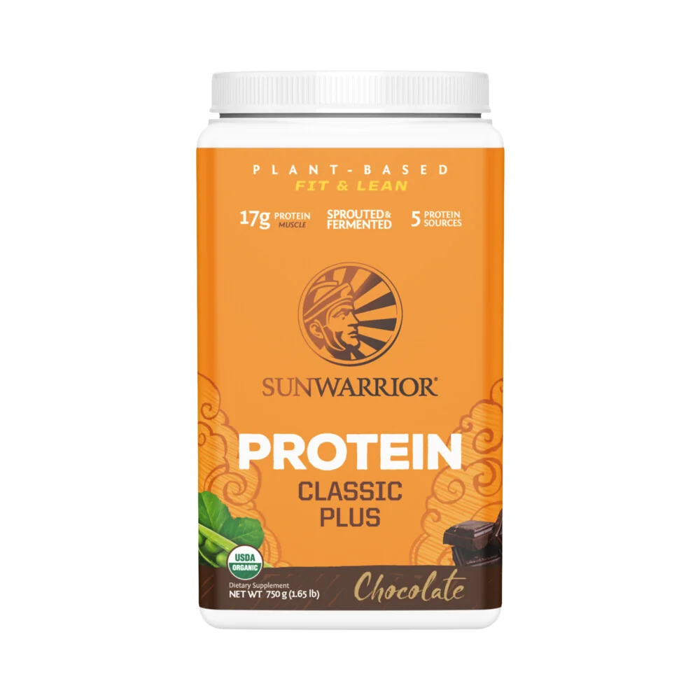 Sunwarrior Protein Classic Plus 750 g čokoláda
