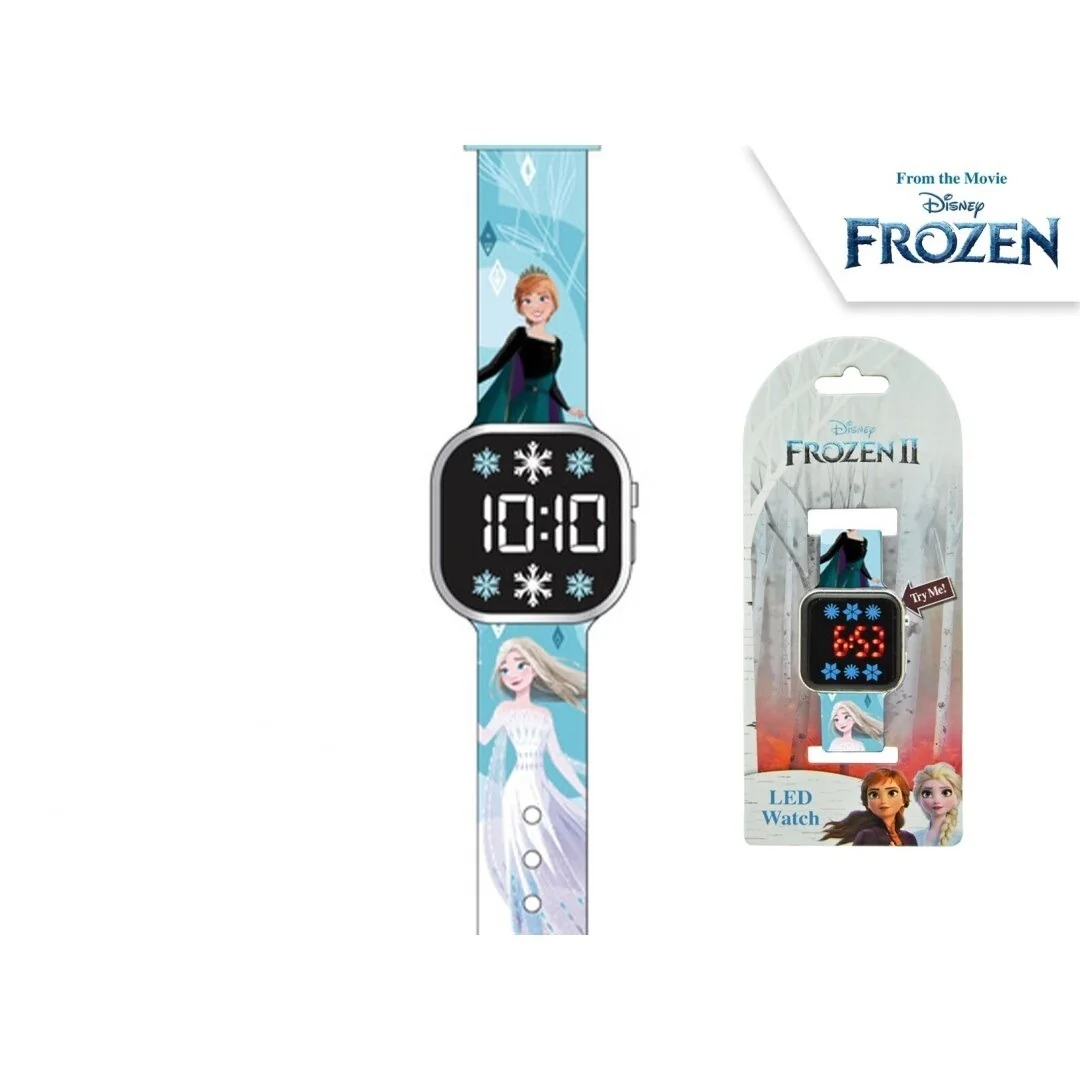Kids Euroswan Detské digitálne LED hodinky Frozen