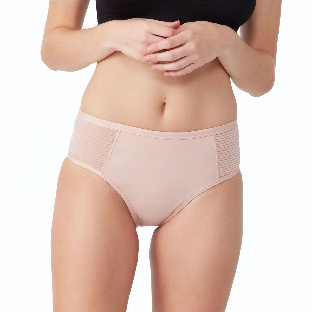Menštruačné nohavičky LUXE Midi Putty Pink (LOVE016PP) L