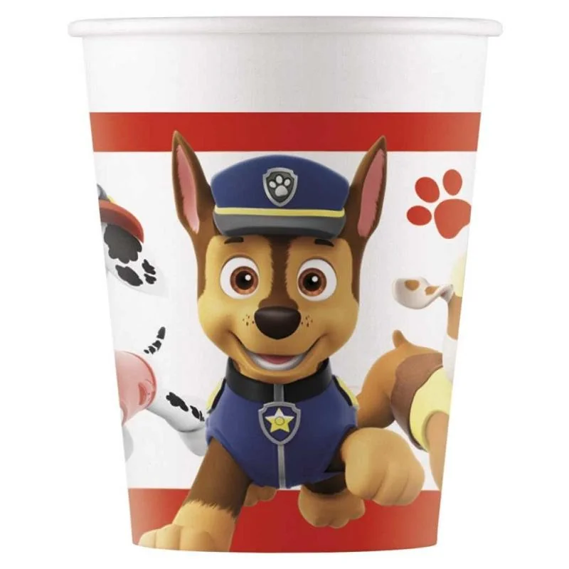 Poháre Paw Patrol papierové 200ml/8ks