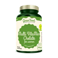 GreenFood Nutrition Multi Chelate+G117 women 60cps