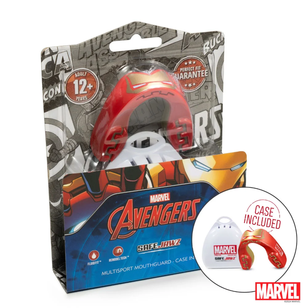 Chránič zubov Iron-man Veľkosť: Junior
