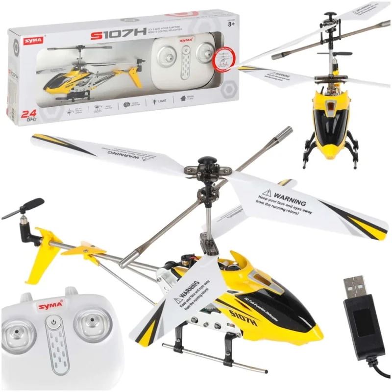 SYMA – RC vrtuľník 2.4 GHz, žltý