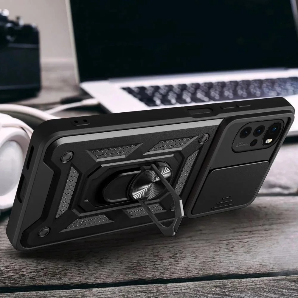 Hybrid Armor Camshield pre Motorola Moto G22/Moto G4 Pl Puzdro s krytom fotoapa