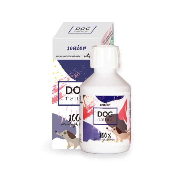 Dog Natura Senior 125ml (100% prírodný olej) 1×125ml, doplnkové krmivo pre psy