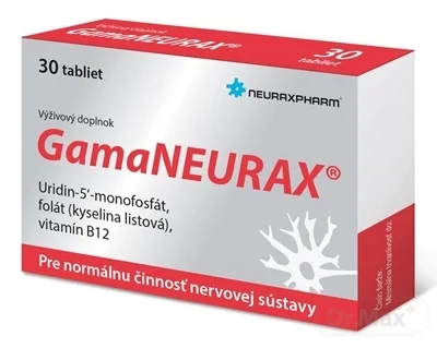 GamaNEURAX 1×30 tbl, výživový doplnok
