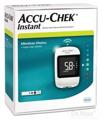 ACCU-CHEK Instant Glukomer 1×1 ks, súprava na monitorovanie krvnej glukózy