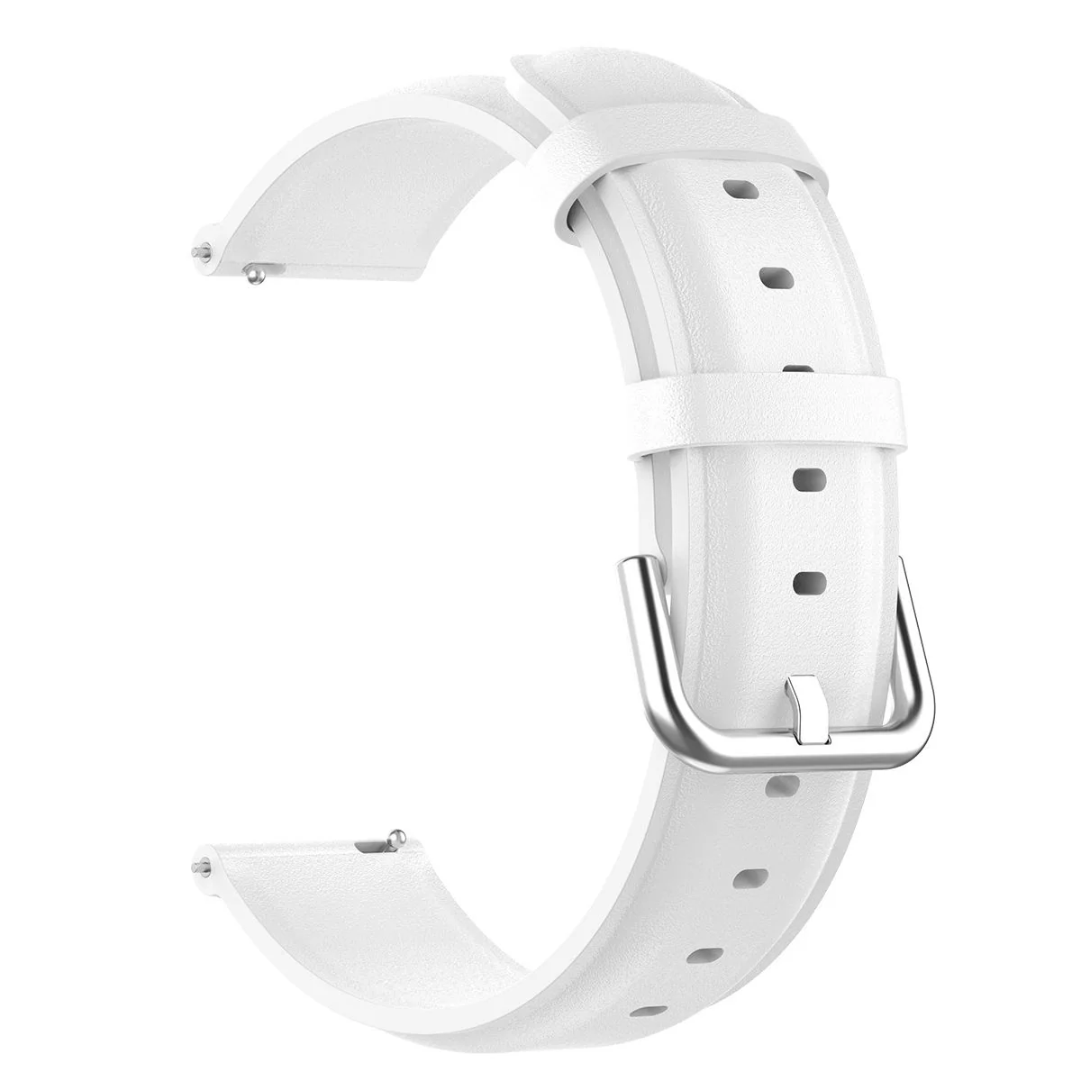 BStrap Leather Lux remienok na Xiaomi Amazfit GTR 42mm white