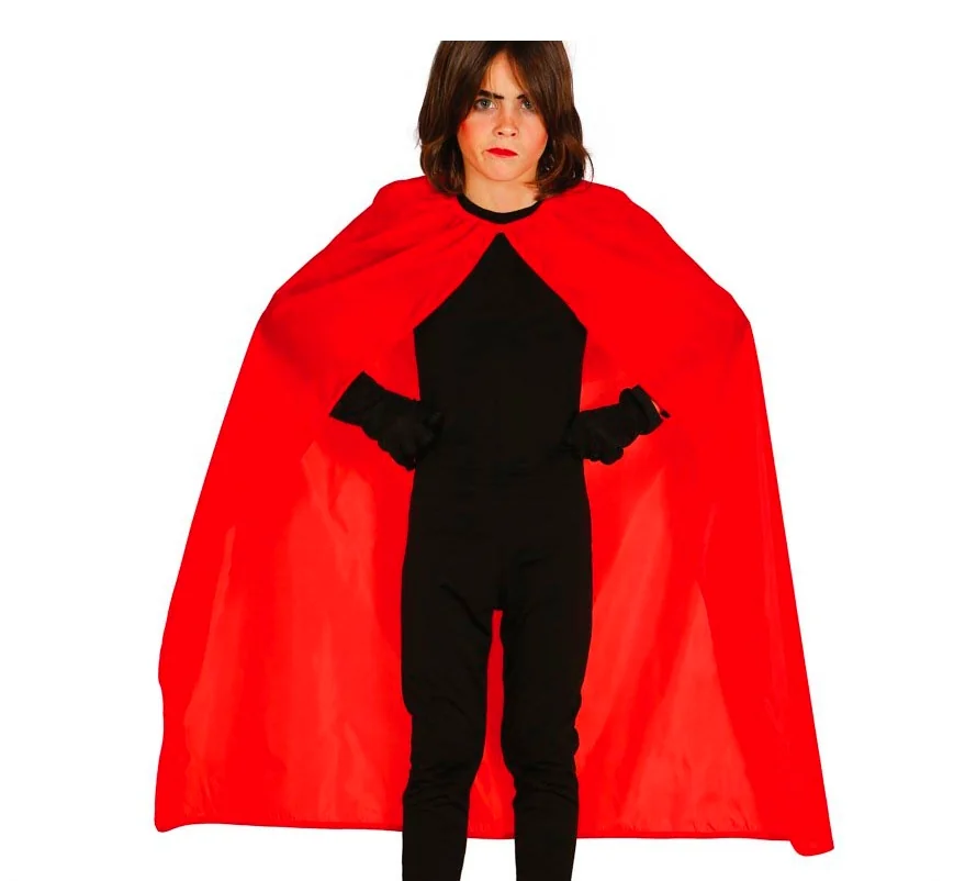 Detský červený plášť 100cm