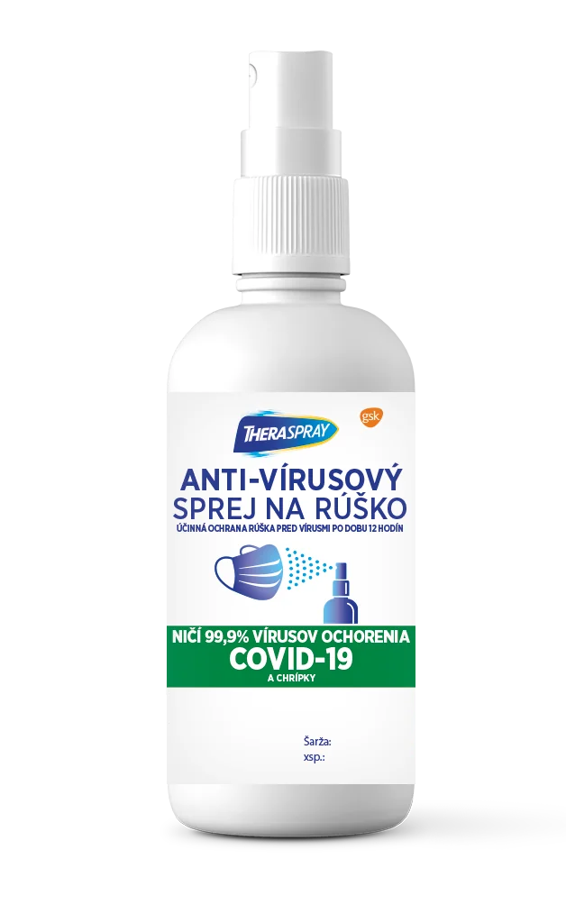 THERASPRAY ANTI-VÍRUSOVÝ SPREJ NA RÚŠKA 1×100 ml, sprej