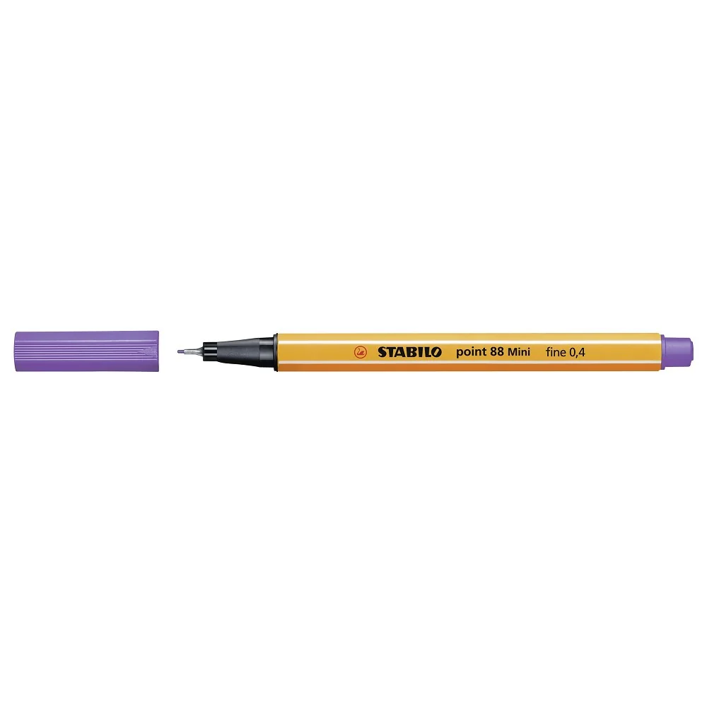 Tenký liner STABILO point 88 Mini sada 18 ks 18 rôznych farieb