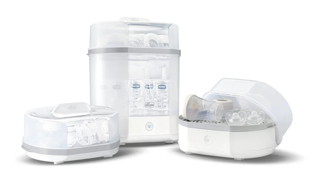 CHICCO Sterilizátor parný elektrický 3v1 1x1 ks