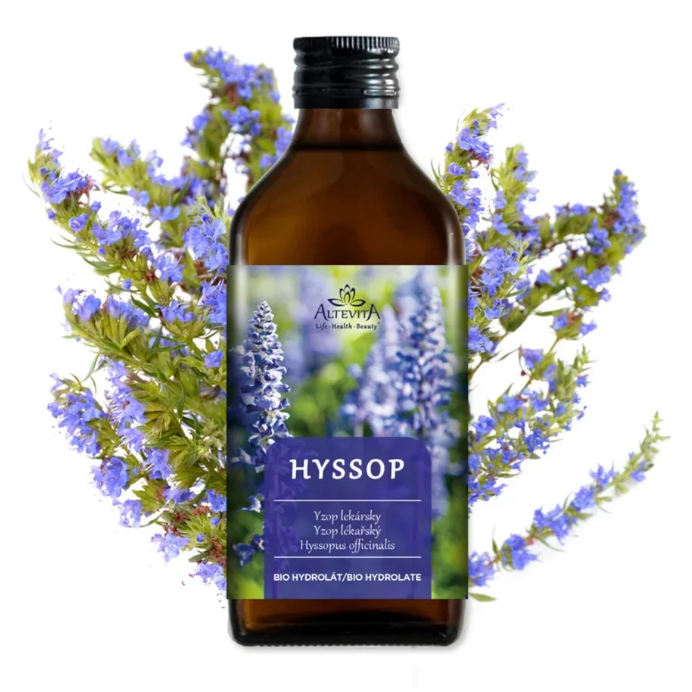 Yzop lekársky – BIO hydrolát 200 ml