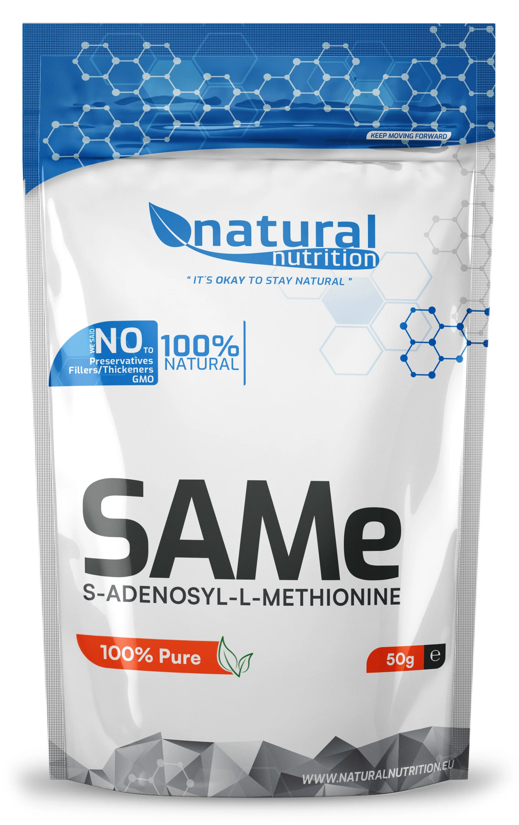 SAMe (S-adenosyl-L-metionín) prášok 50g