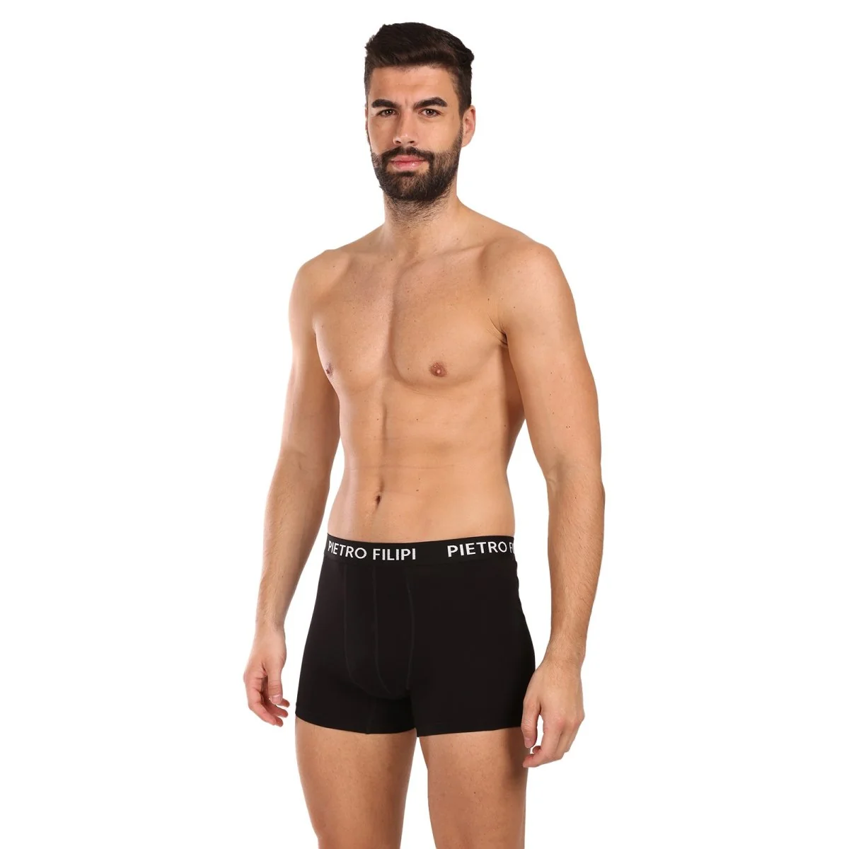 5PACK pánske boxerky čierné (5BCL002) XXL