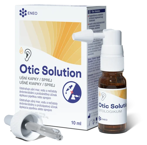 Eneo Otic Solution ušné kvapky / sprej 1×10 ml, ušné kvapky