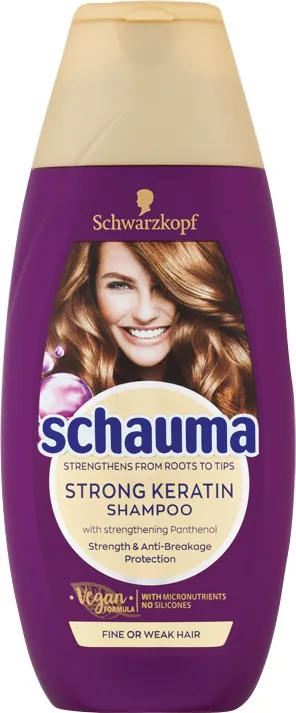 Schauma šampón Keratin strong