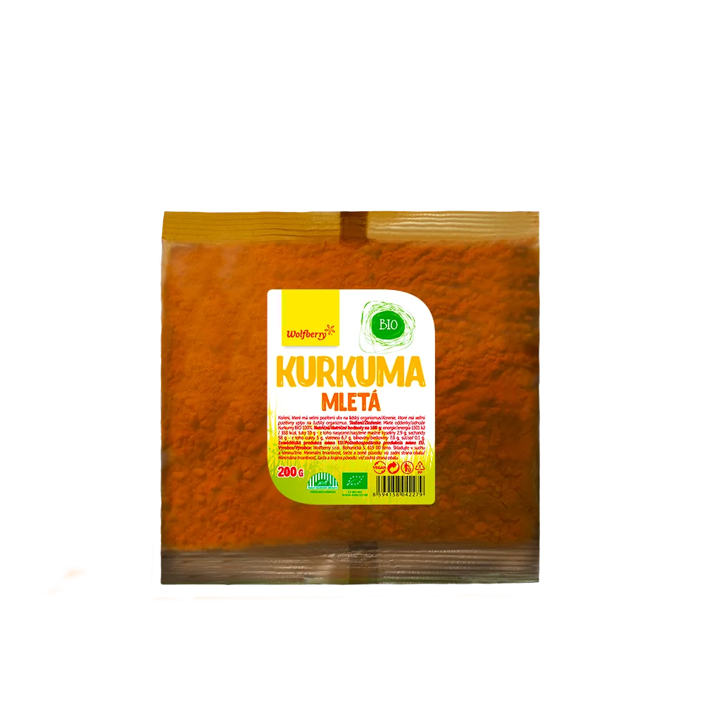 Wolfberry Kurkuma mletá BIO 200 g