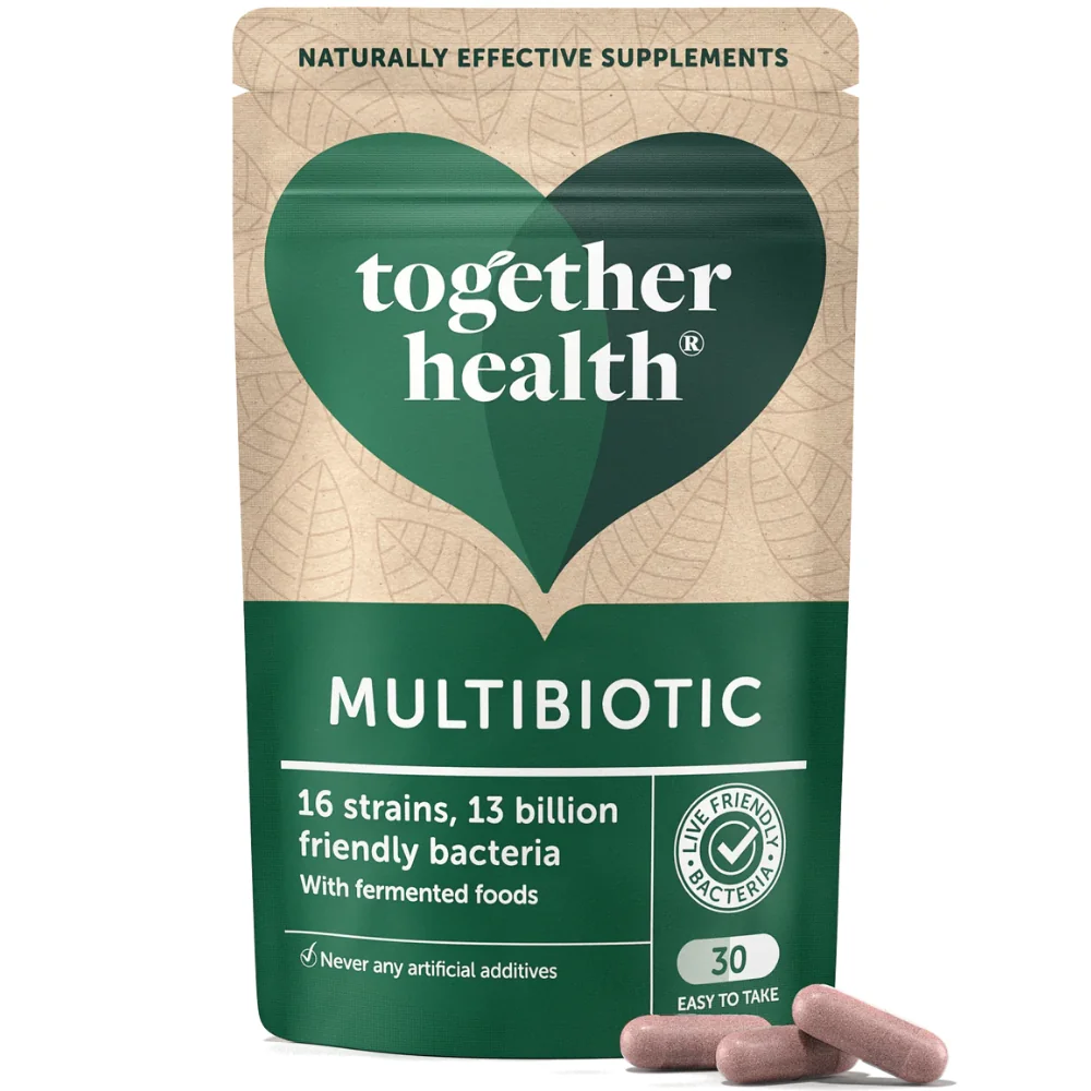 Together Health Multibiotic - Prírodné multibiotikum (probiotiká + prírodné fermentované zložky), 30 kapsúl