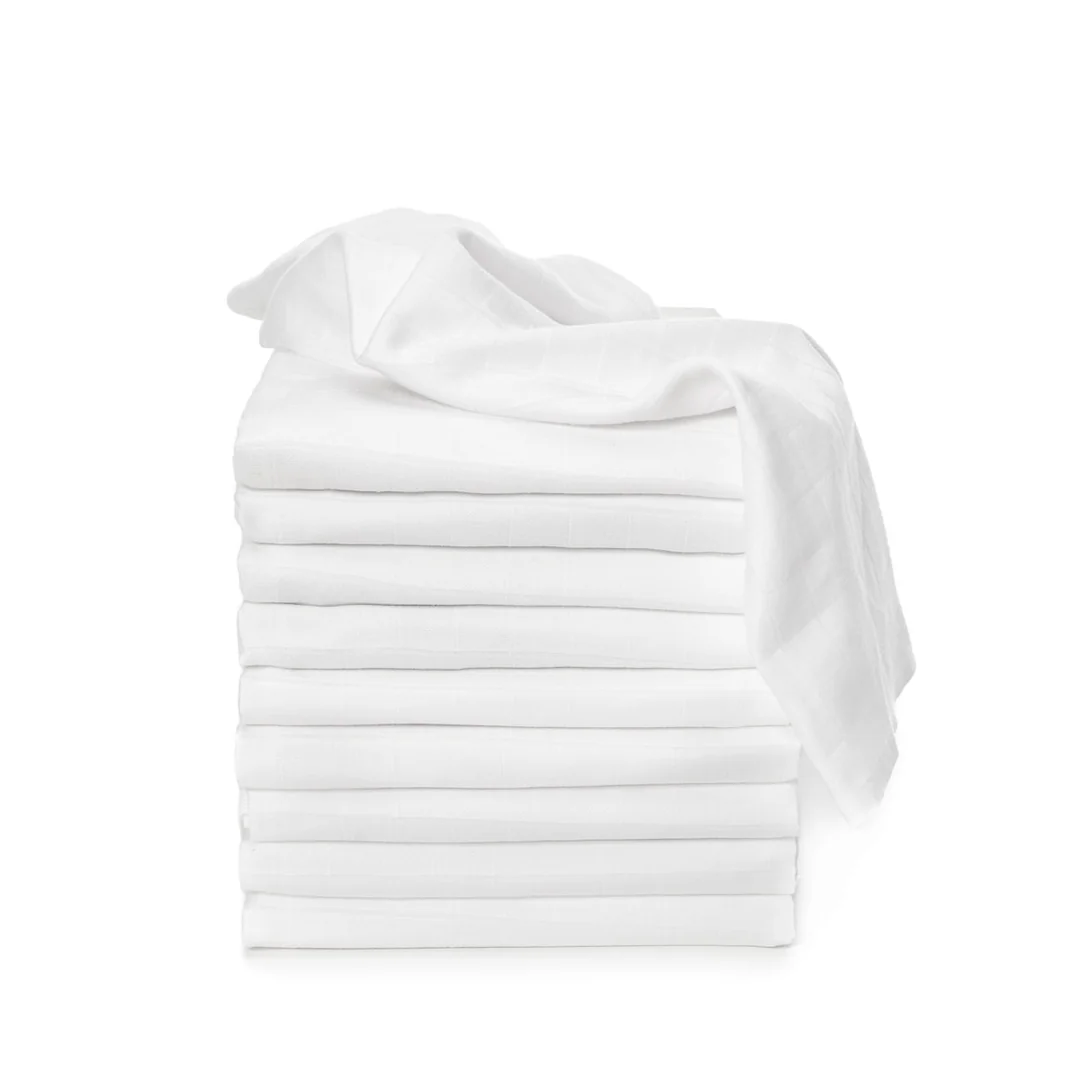 Plienky T-TOMI TETRA EXCLUSIVE COLLECTION biele 70x70, 10ks