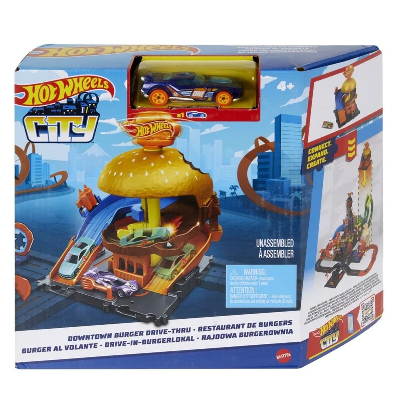 MATTEL - Hot Wheels City Centrum Mesta, Mix Produktov