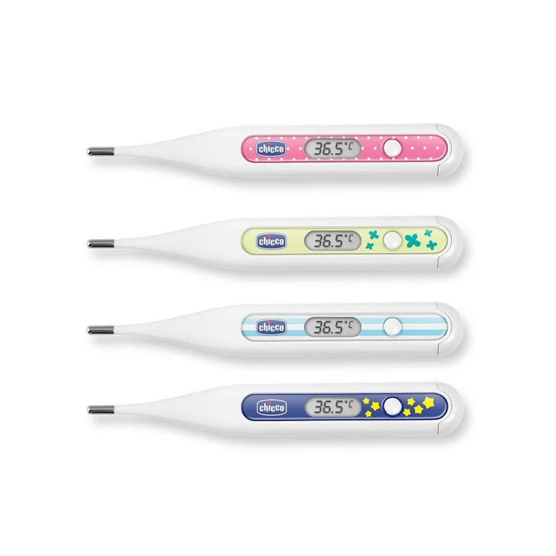 Chicco Digi Baby digitálny teplomer pre deti, 12 ks (mix farieb)