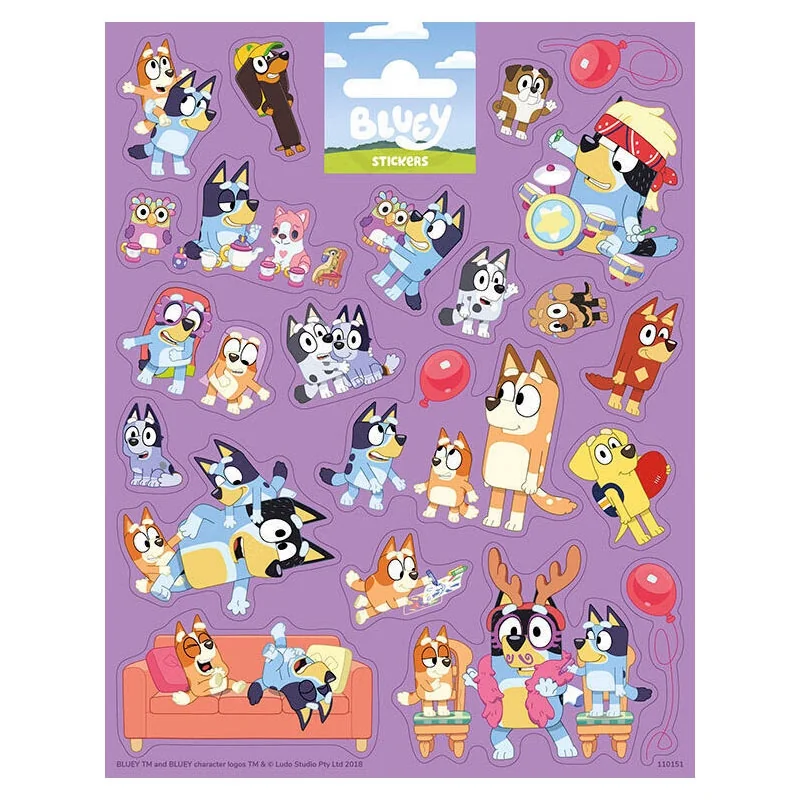 Samolepky Bluey , 38LL110151