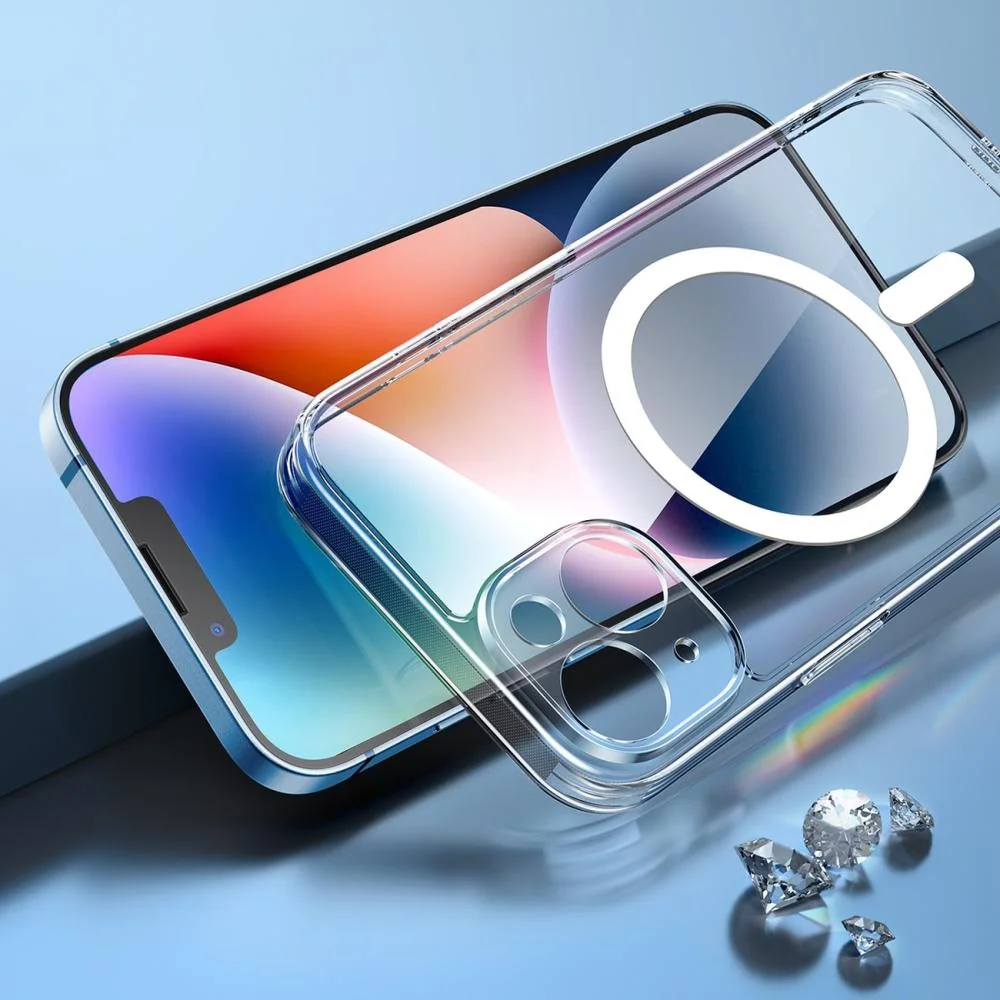 Magnetické gélové puzdro pre Apple iPhone 14 Plus - Tra 1 x 1 ks, MagSafe kompa