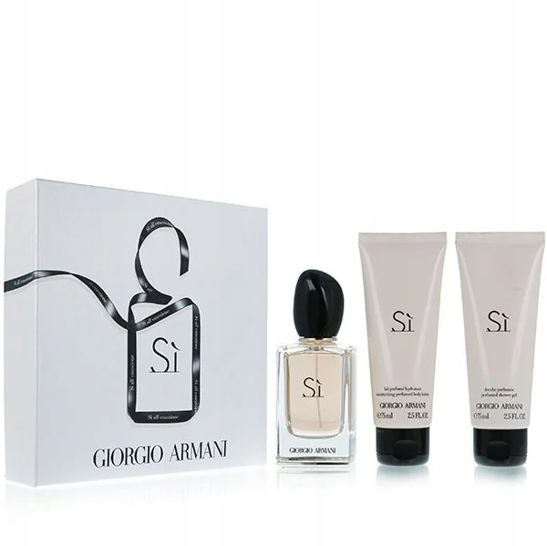 Armani Si Edp 50ml+Shg 75ml+Lot 75ml 1×1 ks