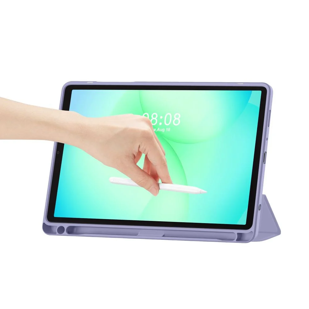 Tech-Protect SC Pen Hybrid puzdro na Samsung Galaxy Tab A9 / A11 8.7'', violet marble , violet marble