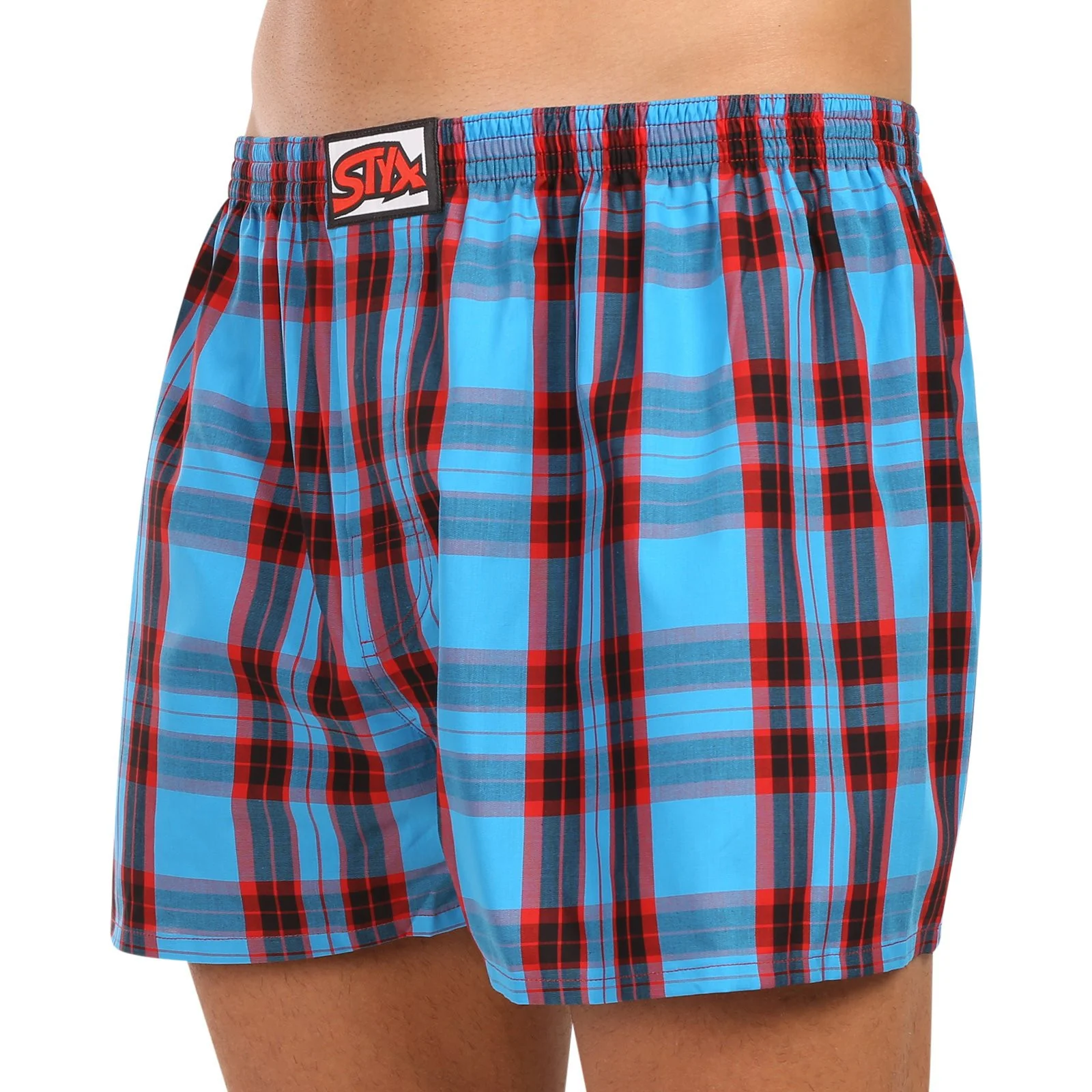 5PACK pánske trenky klasická guma viacfarebné (5A110610) L