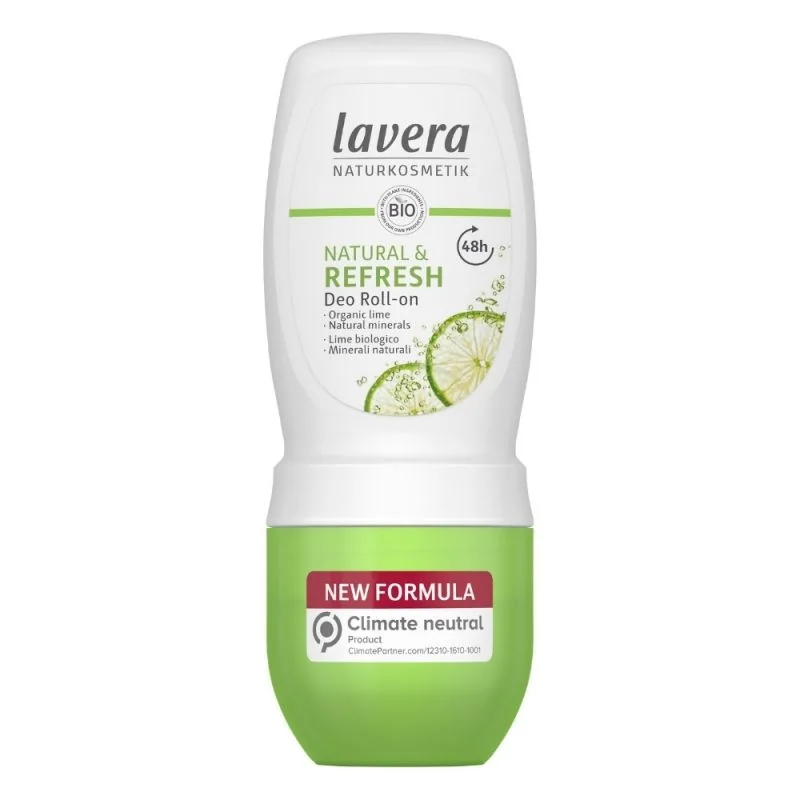 Lavera Lavera Deo Roll-On Refresh Limetka 50ml 1×1 ks, guľôčkový dezodorant