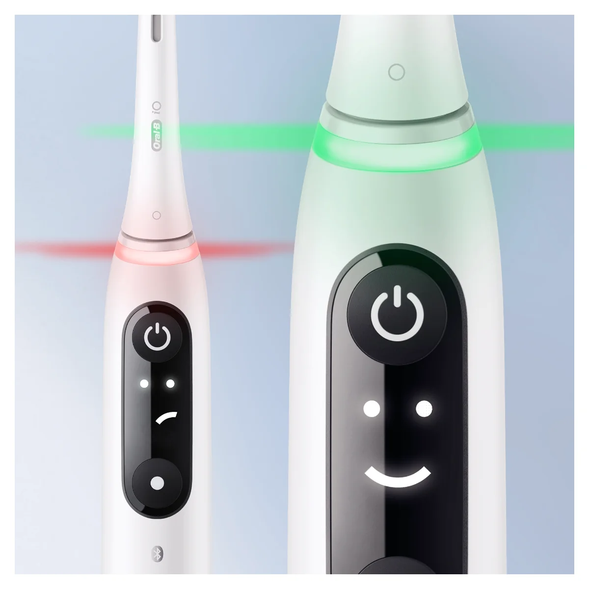 Oral B EK iO Series 7 White + držiak zubnej kefky + cestovné púzdro 1×1 set, elektrická kefka s držiakom a puzdrom
