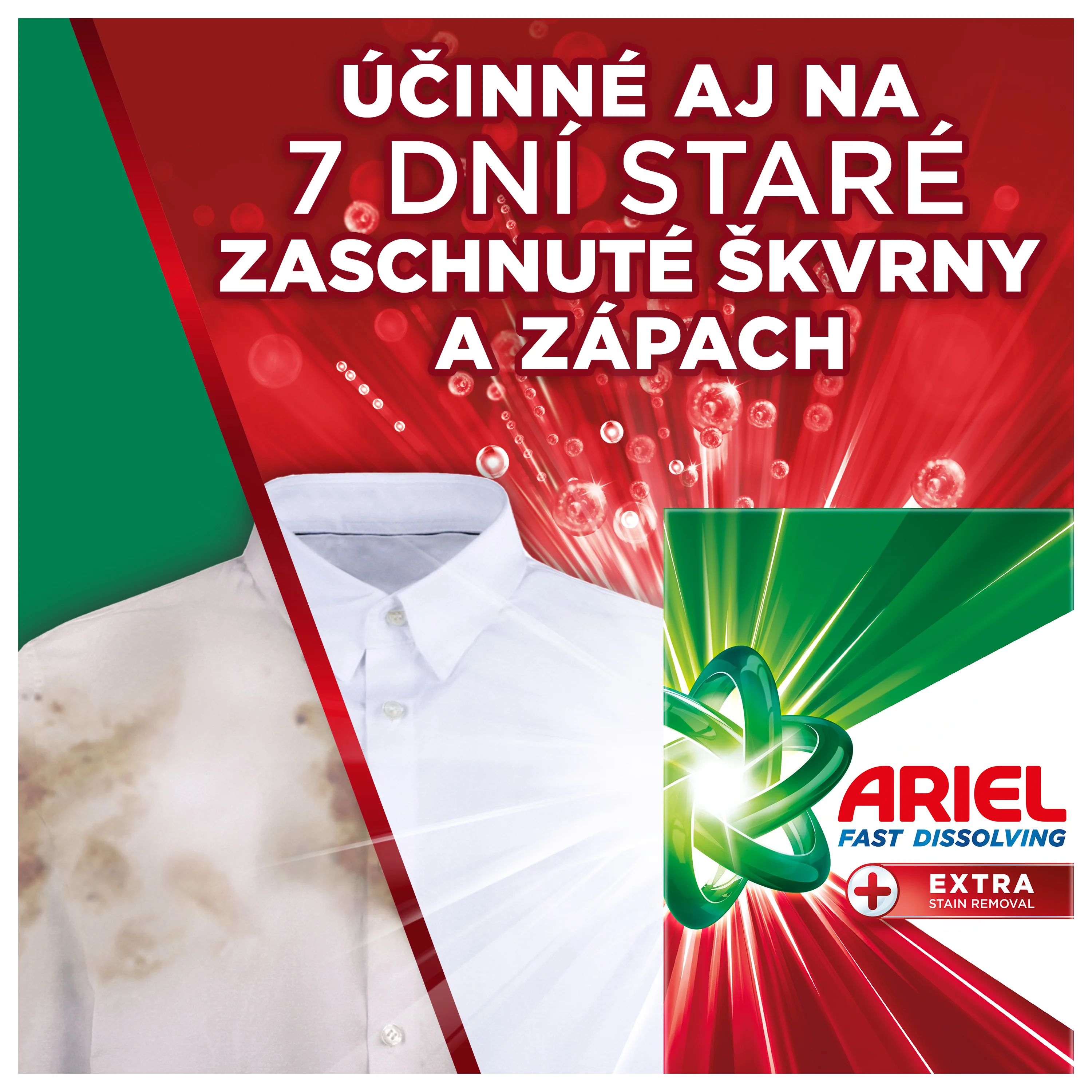 Ariel Ultra OXI Effect prací prášok, 80 praní 4400 g