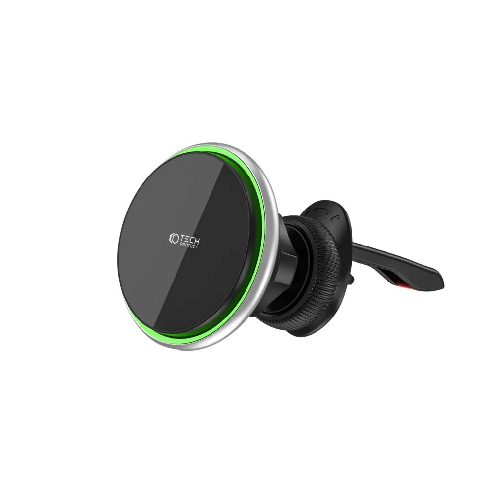 Tech-Protect V3 Vent MagSafe držiak na mobil do auta 15W, čierny