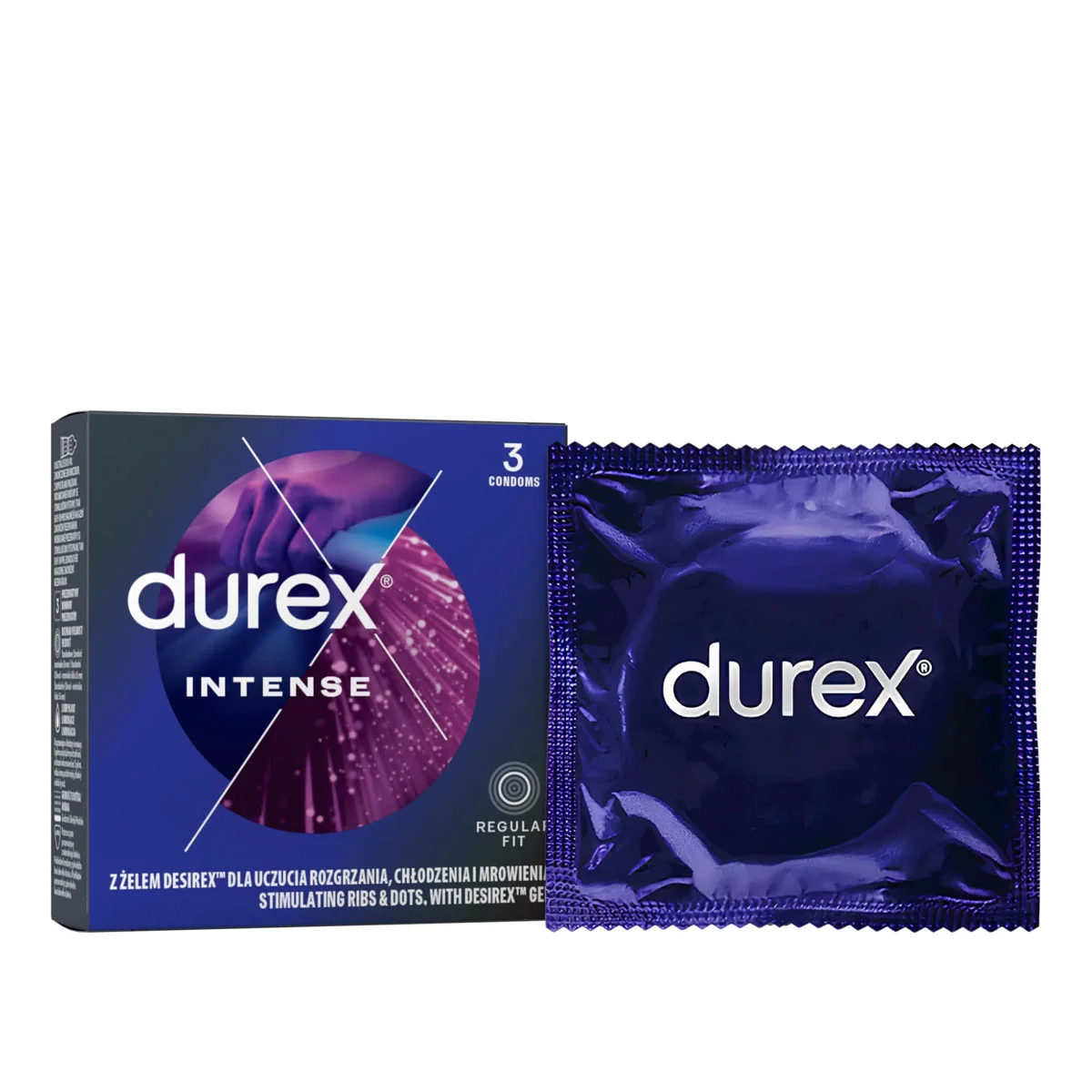 DUREX kondómy Intense 3ks