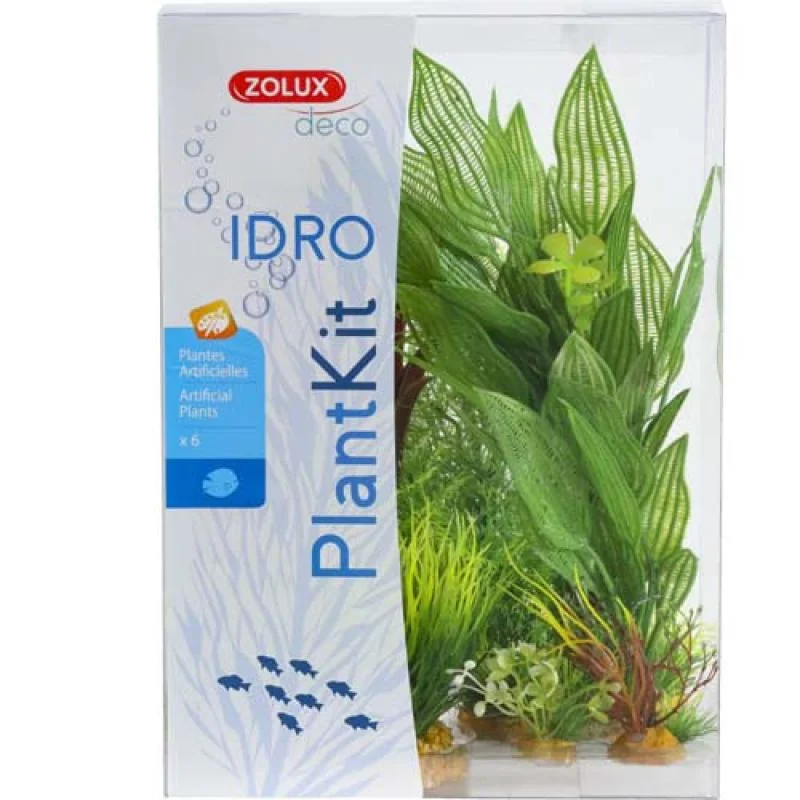 ZOLUX Set umelých rastlín IDRO - typ 2